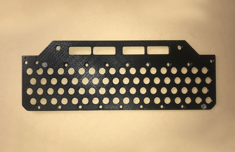 3D printed substack endplace 3D printed substack endplace