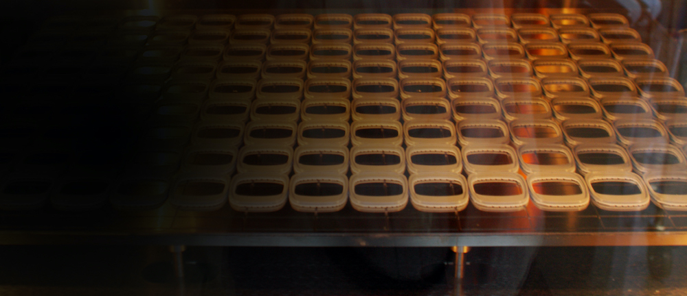 3D printing parts in-process in an industrial FDM machine