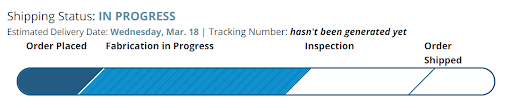 Xometry's Order Status Tracker