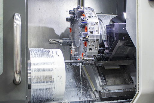 A live tooling lathe can reduce total number of machining setups