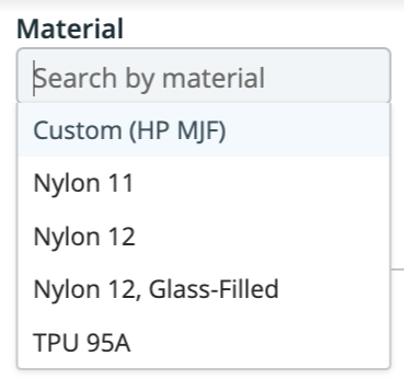 New Materials Available for HP MJF through Xometry’s Instant Quoting Engine℠