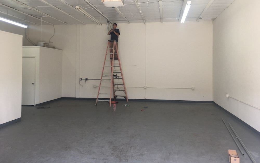 Todd White Metal Works's new shop space