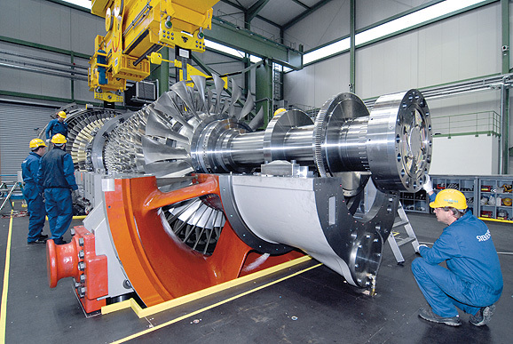Siemens Sgt50800h gas turbine