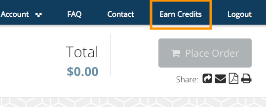 Learn more about earning credits and see your credit balance by logging into your Xometry account and clicking