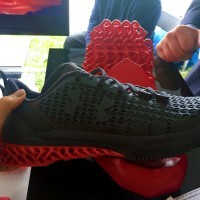 Checking out Under Armour's new 3D printed shoe!