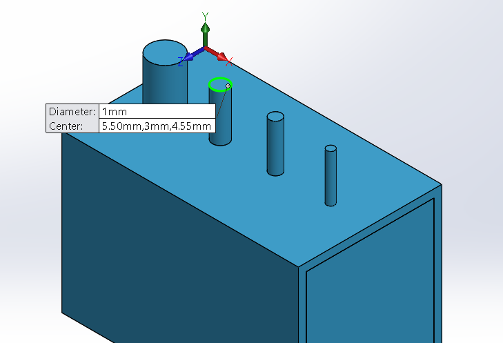Pin diameter