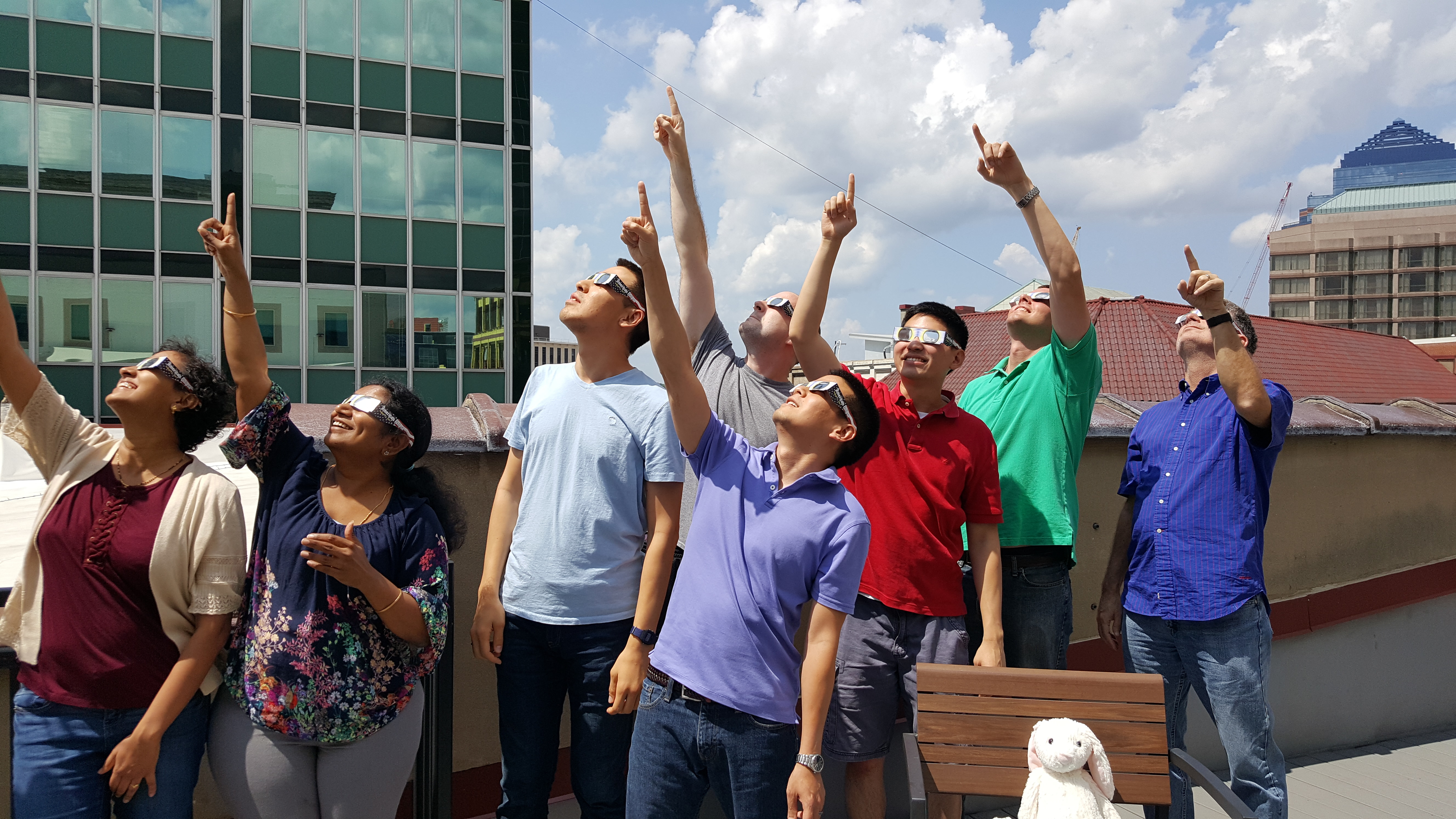 Xometry's Durham team is solar eclipse ready! Xometry's Durham team is solar eclipse ready