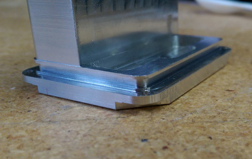 CNC Machined undercut
